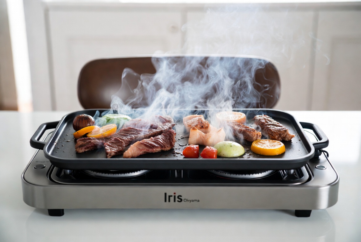 アイリスオーヤマ両面ホットプレート